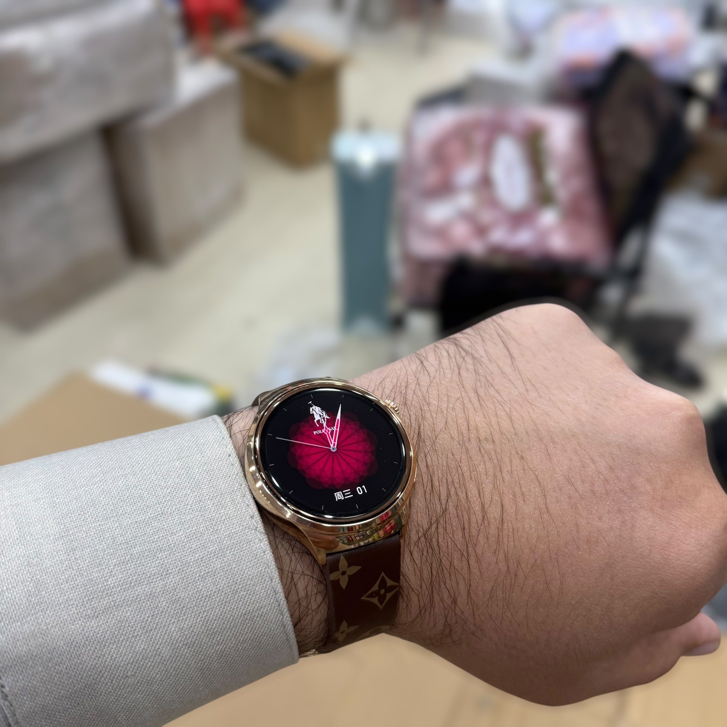 POLO USA NFC Always On Smart Watch